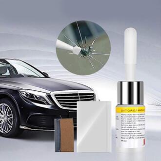 Auto Glas Reparatie Tool Set Voorruit Crack Reparatie Reparatie Vloeistof Auto Glas Z2P1