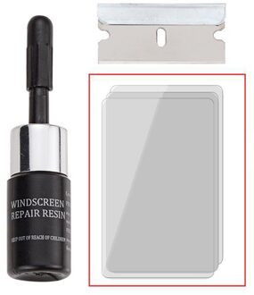 Auto glas reparatie voorruit window crack scratch crack reparatie vloeistof reductiemiddel lijm tool
