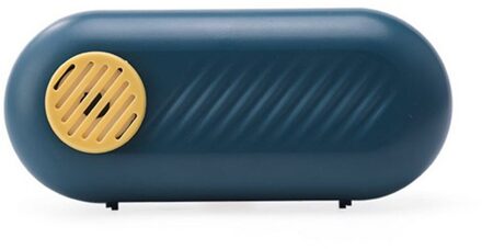 Auto Glazen Opbergdoos Zonnebril Draagtas Handige Beschermende Doos Universele Protect Box Houder Eyewear Accessoires donker blauw