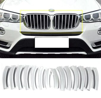 Auto Grille Grid Molding Trim Cover Voor Bmw X3 F25