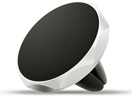 Auto Halter Mini Air Vent Halterung Magneet Magnetische Handy Mobiele Halter Universal Voor Alle Mobiele Telefoons Voor Tablet Voor Ipad Zilver
