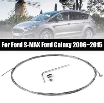 Auto Handrem Handvat/Hendel Release Kabel Kit Fit Voor Ford S-Max Voor Galaxy 2006 rvs Auto Accessoires