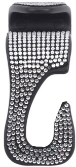 Auto Hanger Achterbank Haak Universele Auto Voertuig Achterbank Hoofdsteun Hangers Auto Organizer Sterke Mount Auto Interieur Accessoires wit