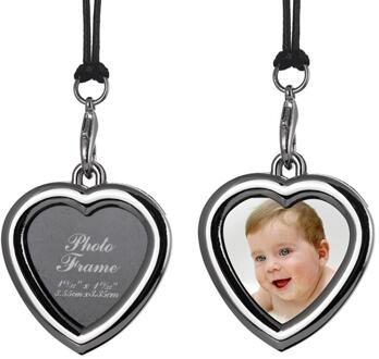 Auto Hanger Metalen Fotolijst Voor Foto Van Baby Pet Lover En Familie Auto Ornament Interieur Achteruitkijkspiegel decoratie stijl C