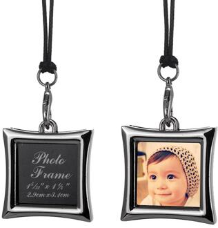 Auto Hanger Metalen Fotolijst Voor Foto Van Baby Pet Lover En Familie Auto Ornament Interieur Achteruitkijkspiegel decoratie stijl D