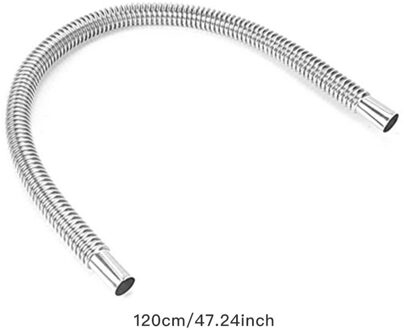 Auto Heater Rvs Uitlaatpijp Standkachel Brandstoftank Uitlaatpijp Air Heater Tank Voor Parking Air Diesel Heater 120cm