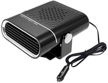 Auto Heater Universele Voorruit Ontdooier Voorruitverluchting Ontdooier Zuivering 12V Dc Elektrische 12/24V Winter Auto Interieur Heater zwart 12V