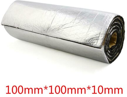 Auto Hitteschild Isolatie Deadening Pad Firewall Sound Proof Mat Voor Dak Deuren Wielkasten Boot Hood Auto Accessoires Interieur Rood