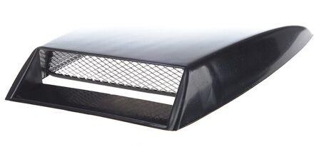 Auto Hood Scoop Universal Air Flow Vent Zwart Met Mesh