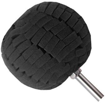 Auto Hub Gepolijst Spons Pads Ronde Waxen Spons Bal Detaillering Buffer Voor Auto (Rood) zoals getoond 2