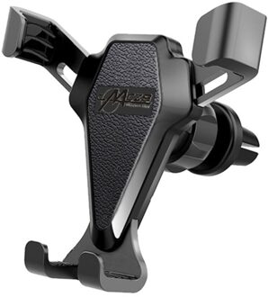 Auto Huid Textuur Mobiele Telefoon Beugel Auto Gravity Air Outlet Auto Navigatie Beugel Instrument Panel Zuignap Type