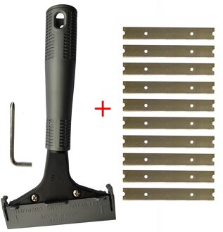 Auto Ijs Windows Fornuis Schoonmaken Muur Glas Schrapen Messen Lijm Sticker Film Poster Verf Removal Tool E29 + 10M