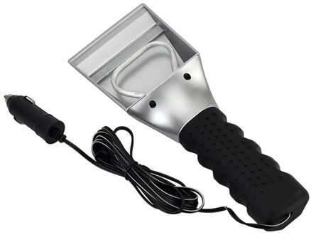 Auto Ijskrabber Elektrische Verwarmde Voorruit Ice Breaker Quick Schoon Glas Borstel Sneeuw Remover Tool Auto Window Winter Borstel Schop