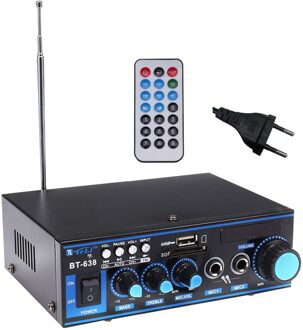 Auto Ingebouwde Radio Hifi Usb Muziek Stereo Fm Eindversterker Home Bluetooth Audio Met Afstandsbediening Digitale