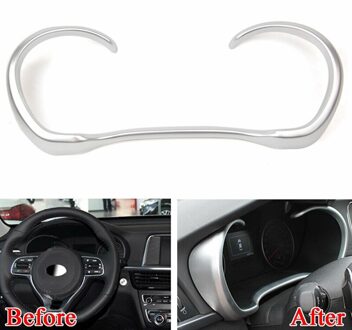 Auto Instrument Panel Dash Bezel Cover Trim Abs Styling Sticker Voor Kia Optima K5 Accessoires