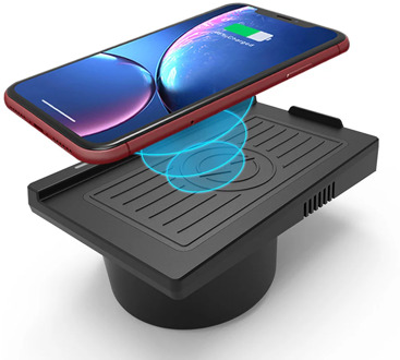 Auto Intelligent Wireless Charger Case Qi Accessories Phone Charging Dock Car Wireless Phone Charger 10W for 2016-2020 BMW X5 X6