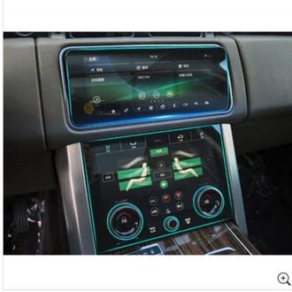 Auto Interieur Centrale Panel Gps Navigatie Dvd Radio Touch Digitale Instrument Panel Glas Beschermende Film Sticker Voor Land Rover