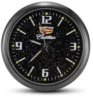 Auto Interieur Decorating Dashboard Klok Lichtgevende Automobiel Elektronische Horloge Voor Cadillac Escalade Ats Bls Cts CT4 CT5 CT6 Ext