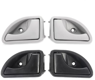 Auto Interieur Deurklink Voor Renault 1997-2007 Kangoo & 1997-2003 Twingo Links Rechts Knop 8200247802 82002478 Grijs / Rechts