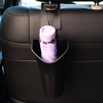 Auto Interieur Paraplu Houder Vat Opbergdoos Case Vuilnisbak Zwarte Auto Opbergdoos
