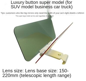 Auto-interieur Producten Handige Anti-Glare Blokkeren Versie Van De Auto Zonnescherm Spiegel Dag En Nacht Dual Suv Truck speciale