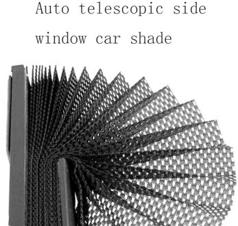 Auto Intrekbare Gordijn Side Window Shade Voorruit Zon Schild Visor Automatische Intrekbare Zijruit Auto Zonnescherm