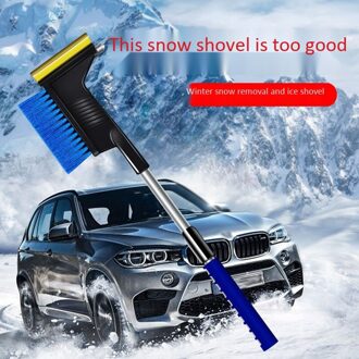 Auto Intrekbare Sneeuwruimen Schop Auto Voorruit Sneeuw Schraper