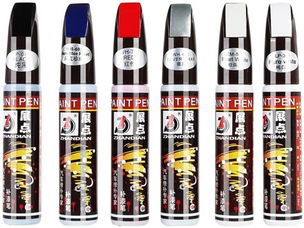 Auto Jas Touch Up Scratch Cover Verwijder Reparatie Fix It Clear Schilderen Pen Paint Care Wasstraat Onderhoud rood