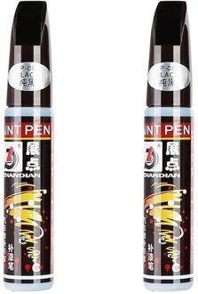 Auto Jas Touch Up Scratch Cover Verwijder Reparatie Fix It Clear Schilderen Pen Paint Care Wasstraat Onderhoud zwart