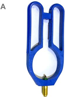 Auto Kan Tap Koelmiddel Flesopener Universele 60Mm/68Mm Voor R134A Draad 1/4SAE Groen Blauw wit