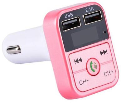 Auto Kit Handsfree Bluetooth Draadloze Fm-zender Lcd MP3 Speler Usb Charger 2.1A Auto-accessoires Handsfree Auto Fm Modulator