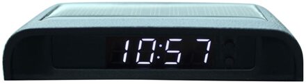 Auto Klok Auto Interne Stick-On Digitale Horloge Zonne-energie 24-Uur Auto Klok Met Ingebouwde batterij Auto Decoratie Elektronische
