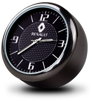 Auto Klok Ornamenten Auto Horloge Air Vents Outlet Clip Lichtgevende Voor Renault Megane Scenic Dacia Duster Sandero Logan Clio Laguna For Renault