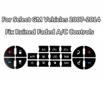 Auto Knop Stickers Auto Inner Kit Reparatie Accessoires Voor Chevrolet Gmc Tahoe