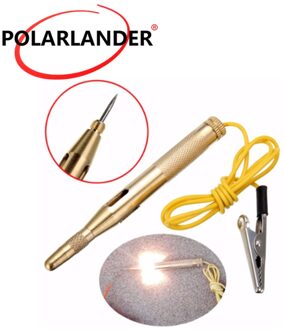 Auto Koperen Elektrische Test Pen Spanningsdetector Multifunctionele Elektrische Pen 6-24 v