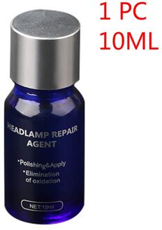 Auto Koplamp Onderhoud Schoon Loopvlakvernieuwing Middel Spuiten Polish Reparatie Vloeistof Anti-Kras Liquid Kit 1stk 10ml
