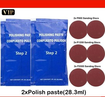 Auto Koplamp Polijstmachine Restorer Polish Plakken Voor Auto Koplampen Restauratie Kit Washer Chemische Wax Koplamp Lenzen Reparatie Zorg Package 3