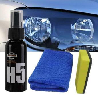 Auto Koplamp Putty H5 Koplamp Restauratie Oxidatie Vloeibare Kit 30Ml Koplamp Polijsten Anti-Kras Onderhoud