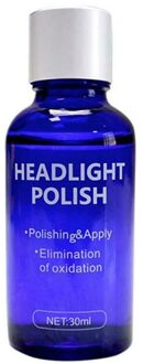 Auto Koplamp Reparatie Coating Reparatie Kit Koplamp Polijsten Anti-Kras Vloeibare Koplamp Glas Herstellen Auto Accessoires TSLM2 30ml