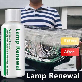 Auto Koplamp Reparatie Vloeistof Lamp Loopvlakvernieuwing Middel Elimineert Krassen Lost De Problemen Van Vergeling Oxiderende Wazig zwart