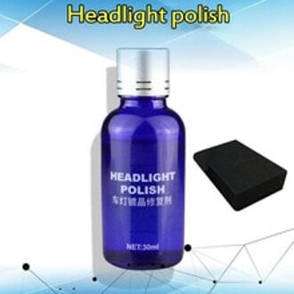 Auto Koplampen Polish 30Ml Schoonmaak Tool Spons Automotive Detaillering Onderdelen