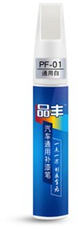 Auto Kras Reparatie Auto Schilderen Pennen Tool Professionele Waterdichte Touch Up Autolak Kras Reparatie Coating Schilderij Care Goederen wit
