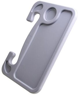 Auto Laptop Bureau Auto Tafel Stuurwiel Auto-interieur Goederen Houder Lade Auto Voedingsmiddelen Stand Auto Laptop Computer Bureau Mount stand Grijs