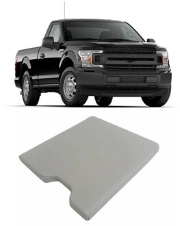Auto Leather Center Console Zetel Doos Pad Armsteun Cover Beschermhoes Geschikt Voor Ford F150 Grijs