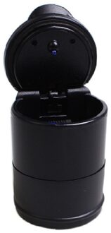 Auto Led Asbak Kleine Draagbare Blauw Licht Met Led Auto Asbak Vlamvertragend Materiaal Kantoor Of Huishoudelijke Asbak