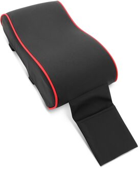 Auto Lederen Armsteun Doos Kussen Vorm Voor Saab 9-3 9-5 9000 93 900 95 Aero 9 3 42250 42252 9-2x 9-4x 9-7x zwart rood lijn