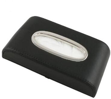 Auto Lederen Armsteun Tissue Deksel Pompen Papier Auto Thuis Servet Houder Case