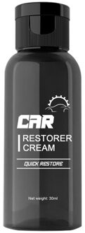 Auto Leer En Plastic Renovatie Agent Plastic Onderdelen Renovatie Verf Plakken Onderhoud Verf Zorg Wax Agent 30ml