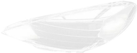 Auto Linksvoor Koplamp Clear Lens Cover Lampenkap Shell Cover Voor Peugeot 206 2004
