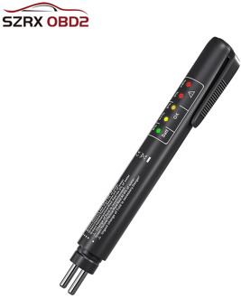 Auto Liquid testing Brake Fluid Tester pen 5 LED indicator display for DOT3/DOT4 electronic pen brake fluid oil tester Digital